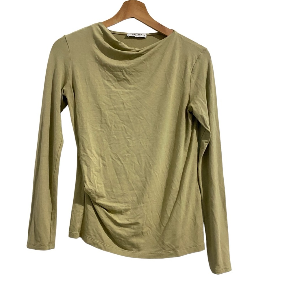 MM Lafleur Olive Long Sleeve Top